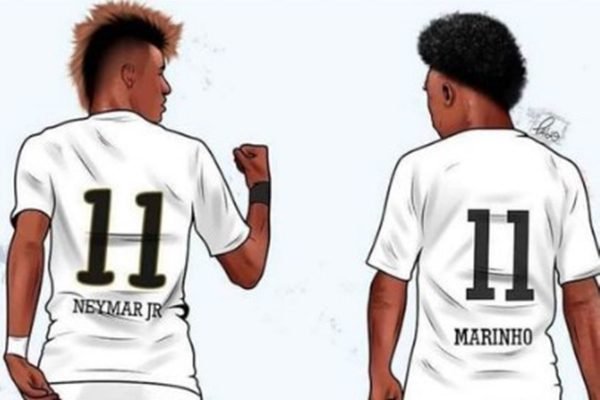 Neymar e Marinho