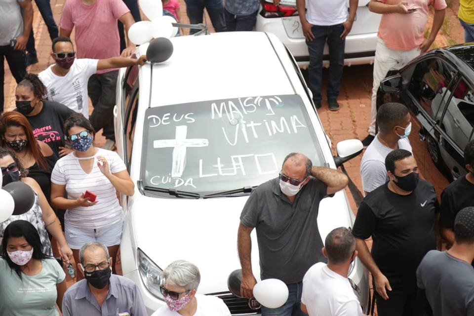 Protesto de motoristas de aplicativo