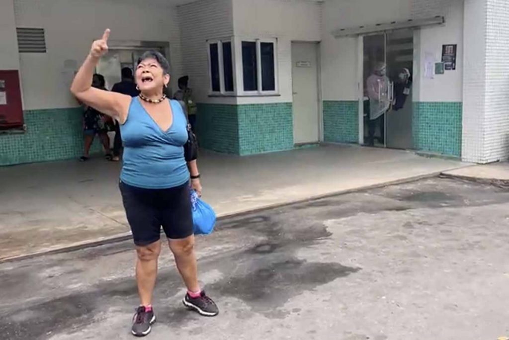 Parente de paciente em Manaus
