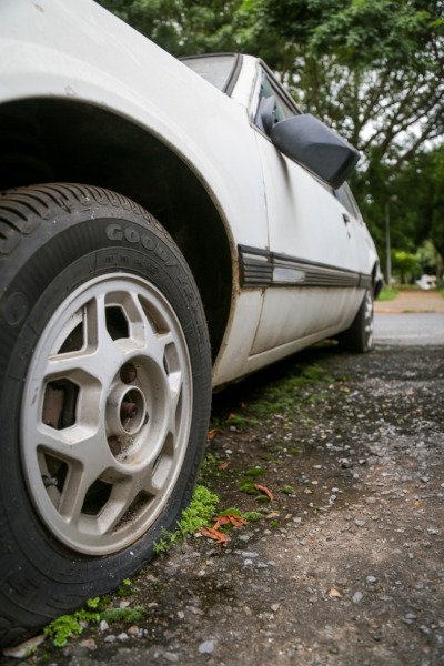 carro abandonado