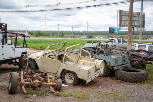 carro abandonado