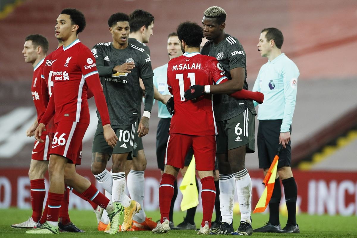 Liverpool x Manchester United: onde assistir, escalações e arbitragem