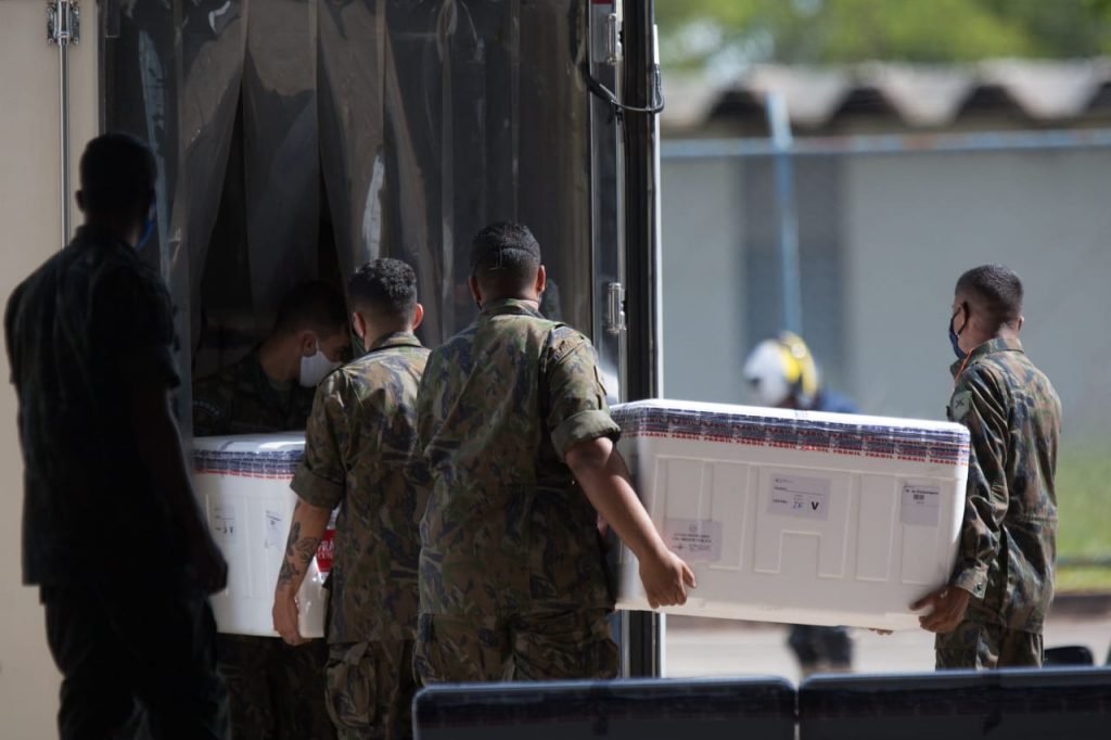 vacina contra o coronavírus chega ao DF