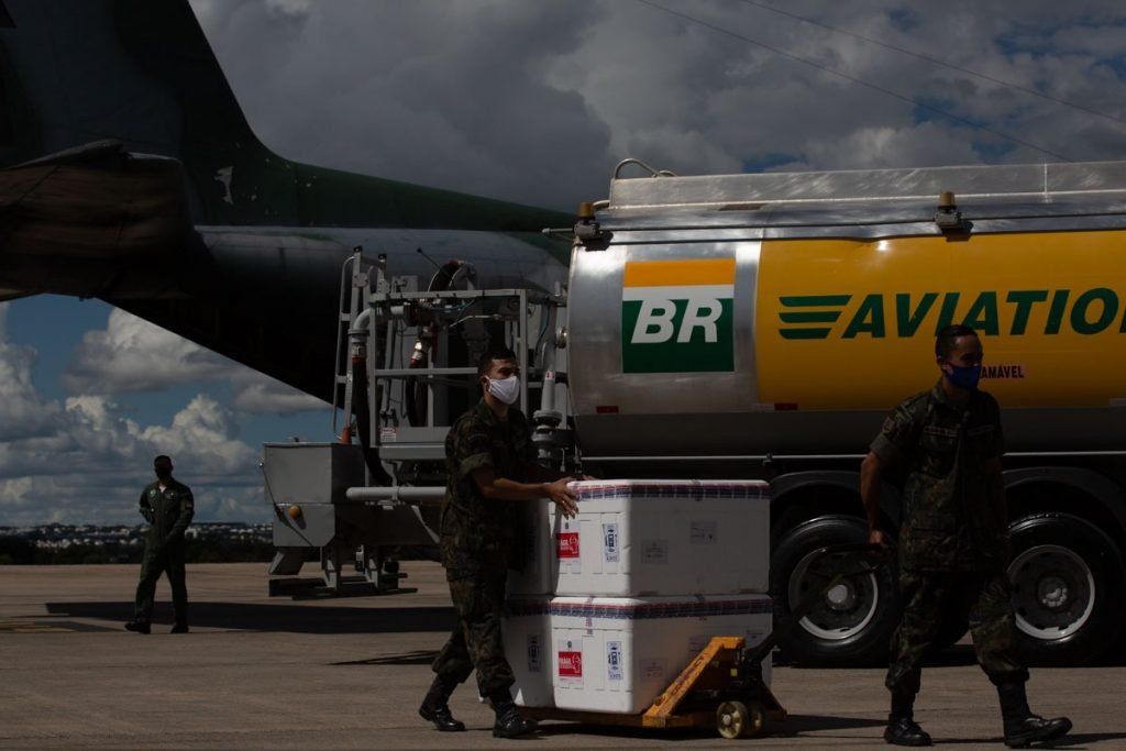 vacina contra o coronavírus chega ao DF