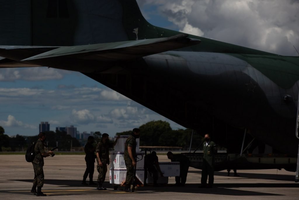 vacina contra o coronavírus chega ao DF