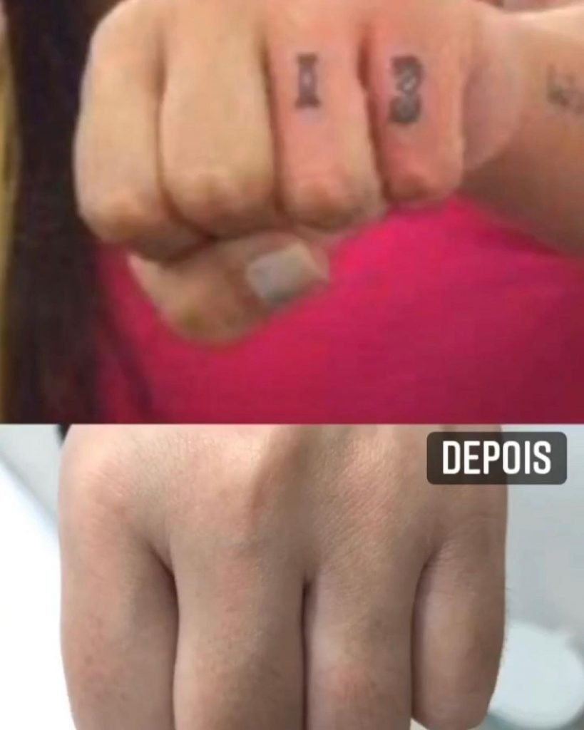 Andressa Urach antes e depois de tatuagens 3
