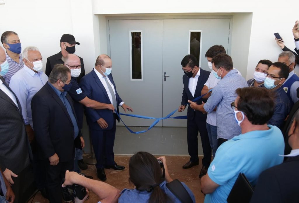 Ibaneis inaugura Hospital de Campanha em Ceilândia