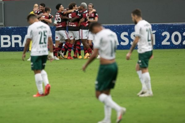 Flamengo x Palmeiras no Mané