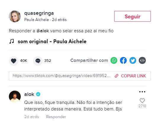 DJ Alok e turismóloga