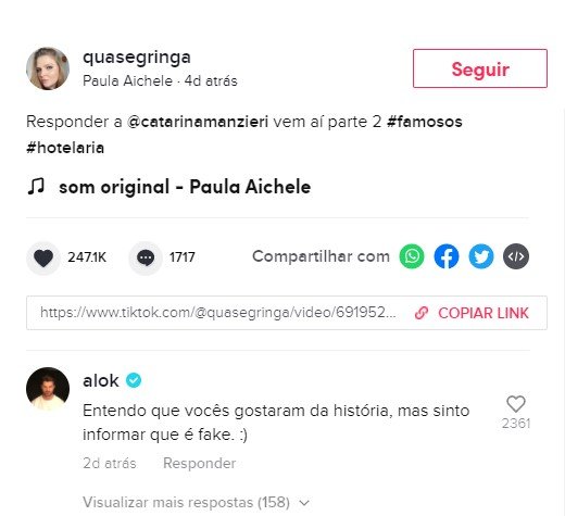 DJ Alok e turismóloga