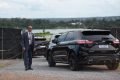 Presidente Jair Messias Bolsonaro, chega ao centro de treinamento do Brasiliense futebol clube, para assistir ao treino do Flamengo
