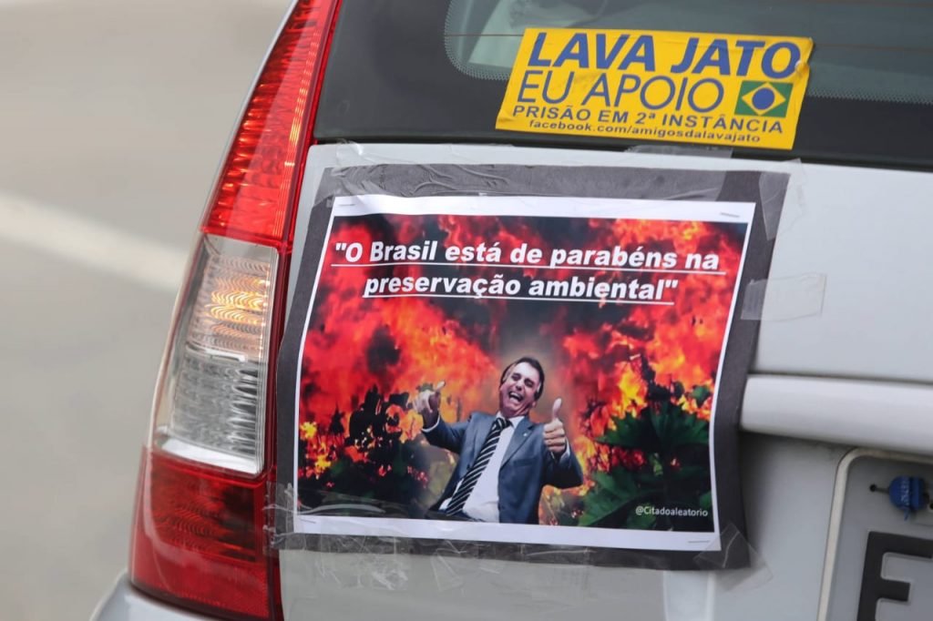 Carreata organizada pelo MBL e o movimento Vem Pra Rua, contra o presidente Jair Bolsonaro e o ministro da saúde Eduardo Pazuello