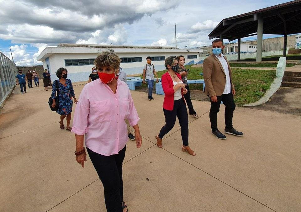 Vistoria em Unidade de Internação de Santa Maria