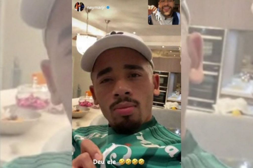 Gabriel Jesus e Neymar
