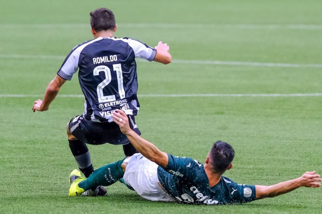 Com empate do Palmeiras, Botafogo nem precisa entrar em campo para