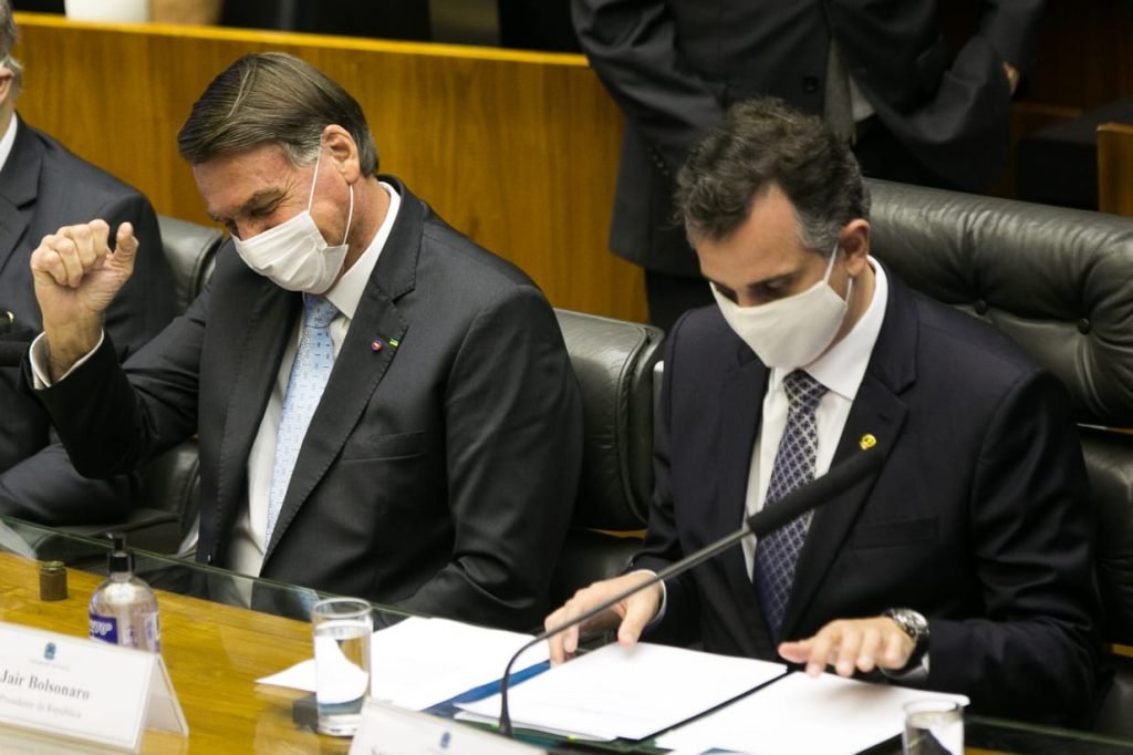Bolsonaro participa da reabertura do ano legislativo no Congresso