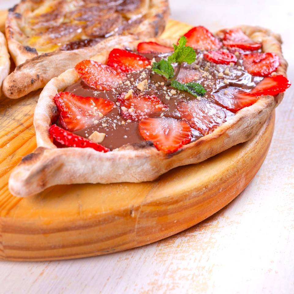 Katcha de Nutella com Morango da Grano & Oliva