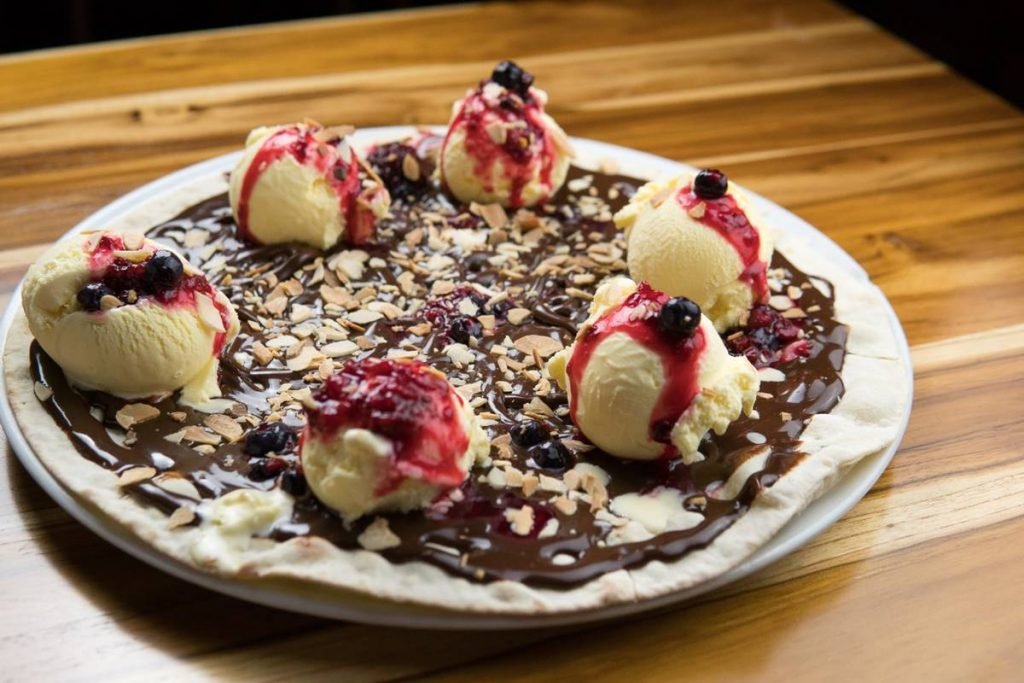 Pizza de Nutella da Dolce Far Niente