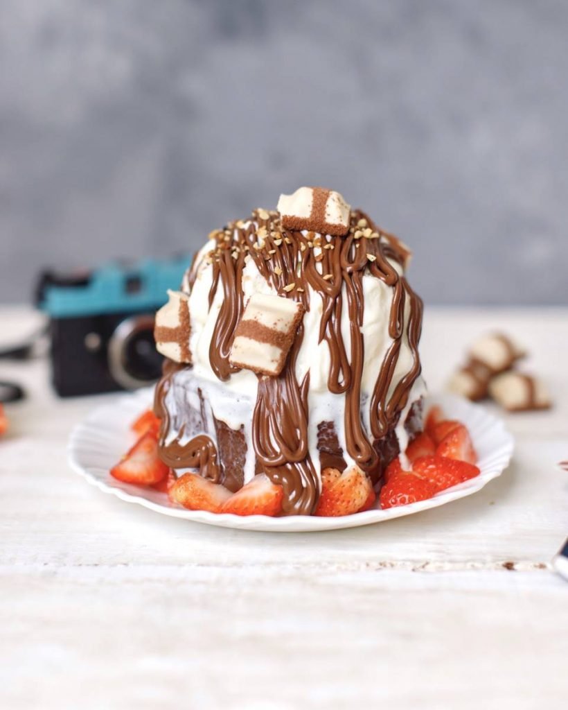Chuva de Nutella da Stonia Ice Creamland