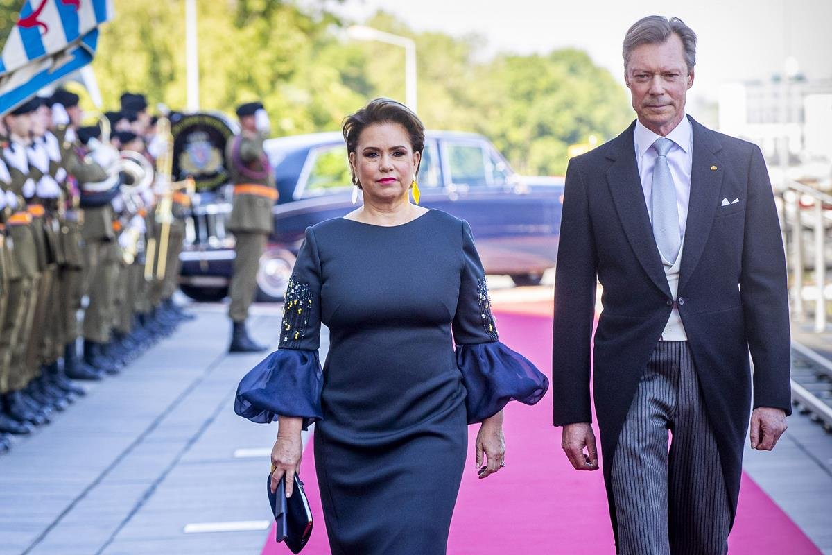 A grã-duquesa Maria Teresa e o grão-duque Henrique