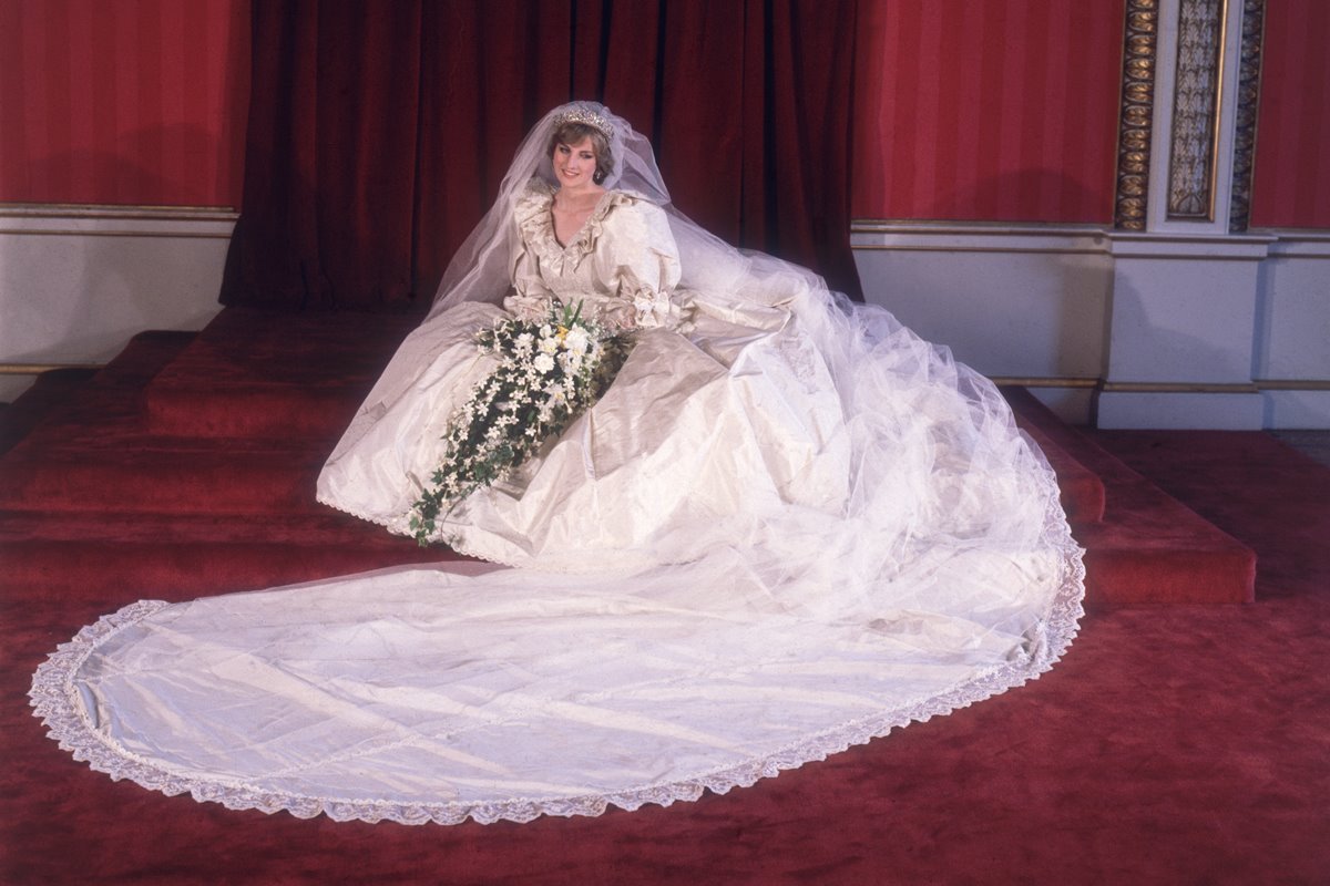 Vestido de noiva da princesa Diana