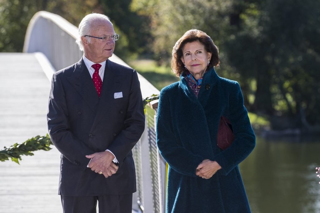 König Carl XVI Gustaf von Schweden mit seiner Frau Königin Silvia