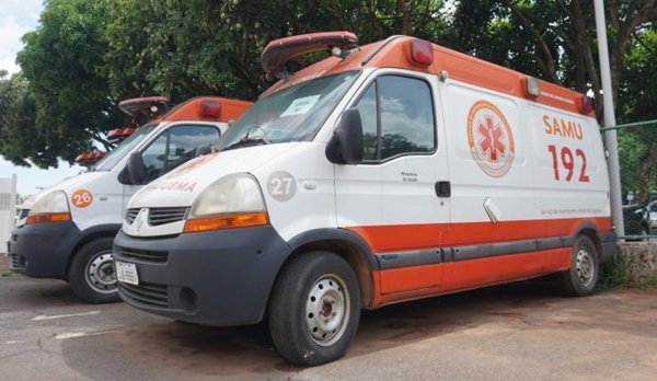 Ambulância Leilão inservíveis GDF