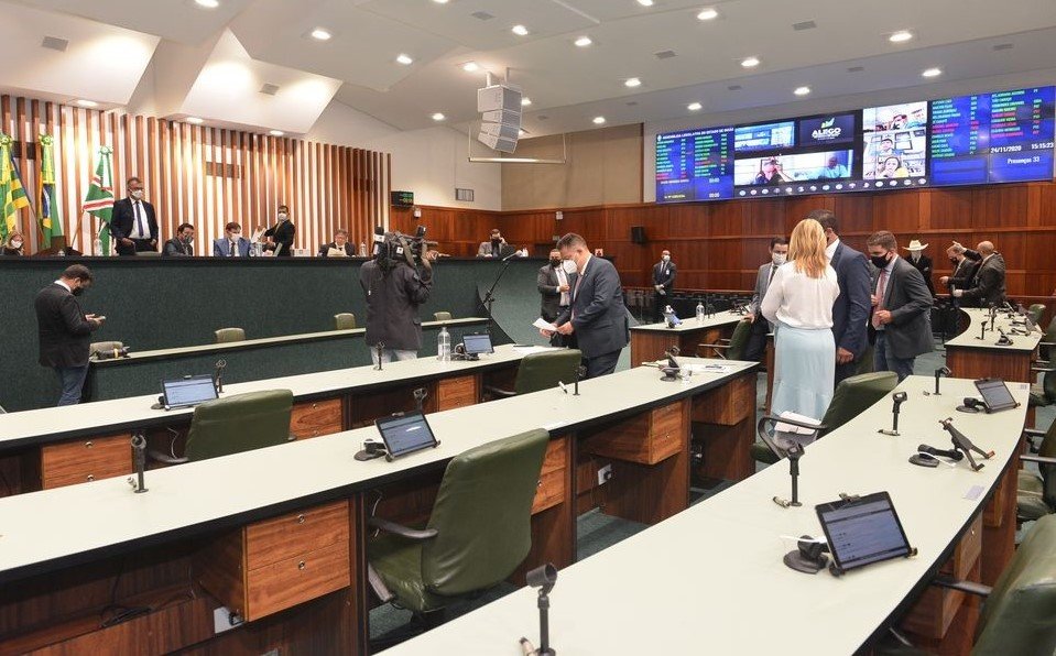 Plenário da Assembleia Legislativa de Goiás