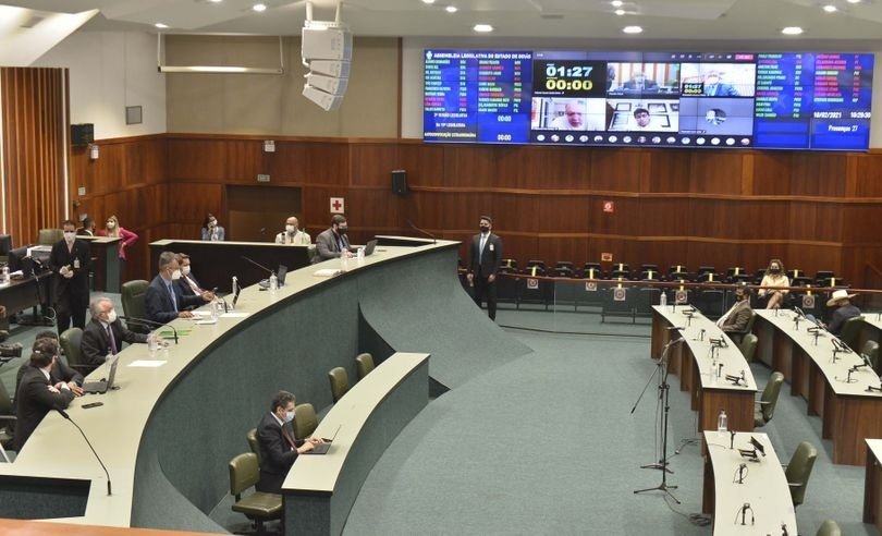 Plenário da Assembleia Legislativa de Goiás