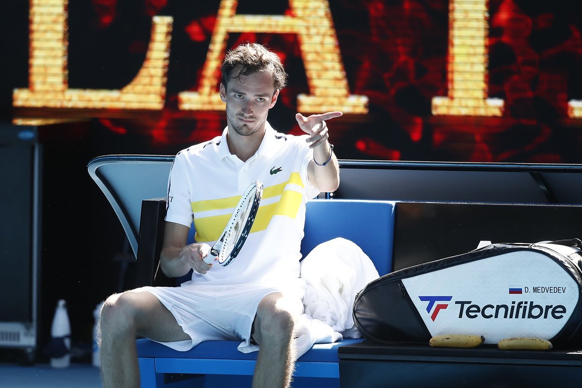 Daniil Medvedev no Australian Open