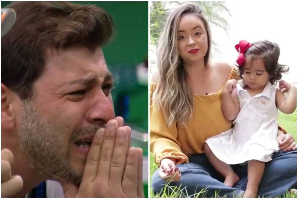 Caio e a esposa, Waléria Mota