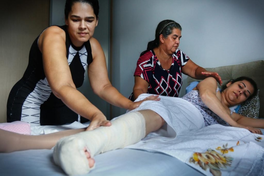 Juliane Lacerda, mulher que pulou de prédio para se librar de estupro em Goiânia