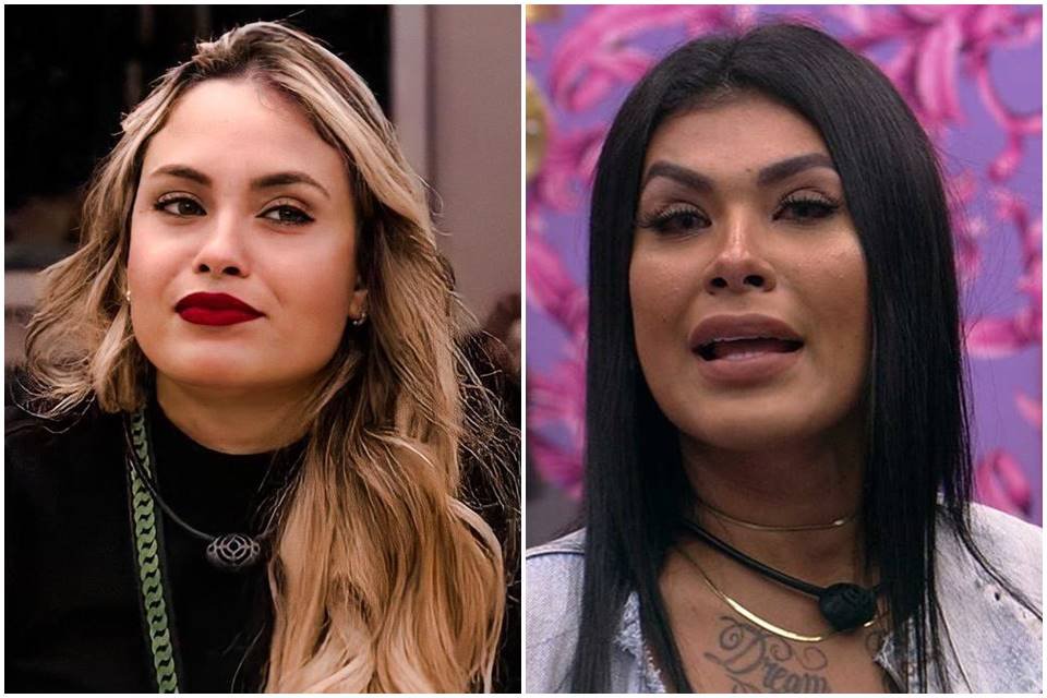 Sarah e Pocah no BBB21