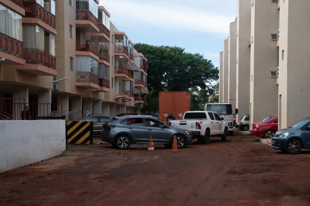 Inundação na 402 Norte