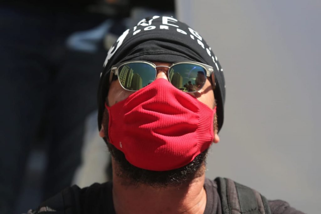 coalização negra protesto