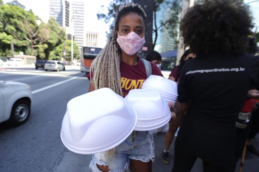 coalização negra protesto