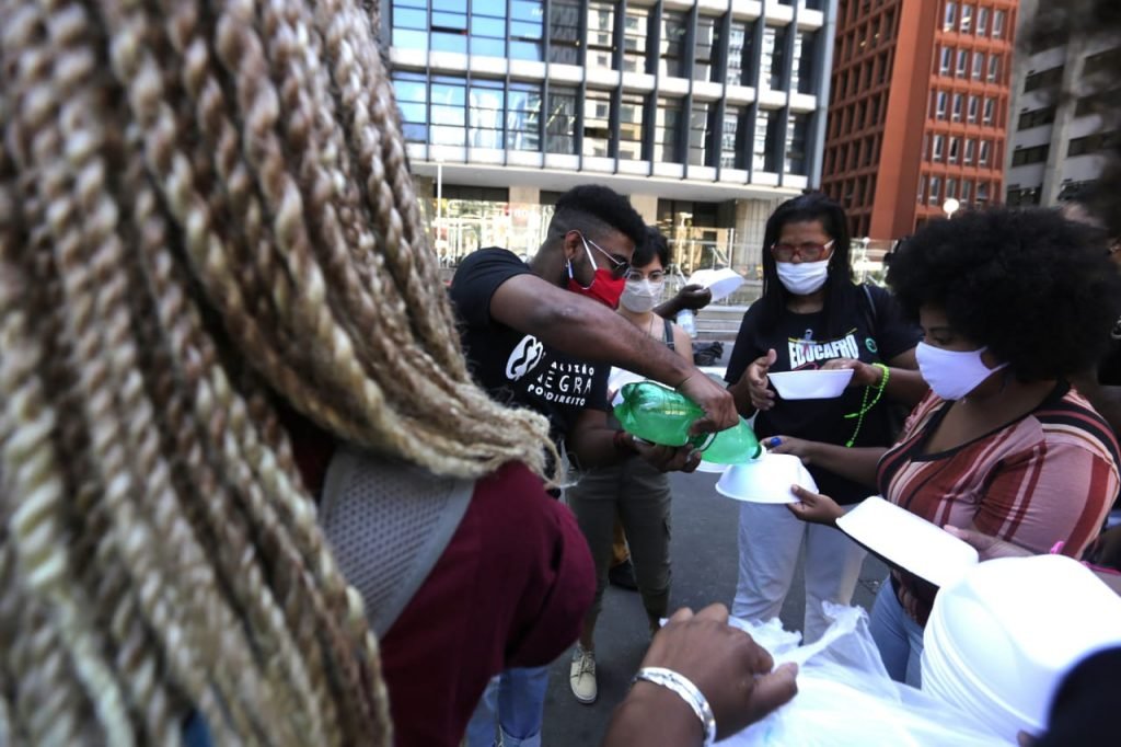 coalização negra protesto