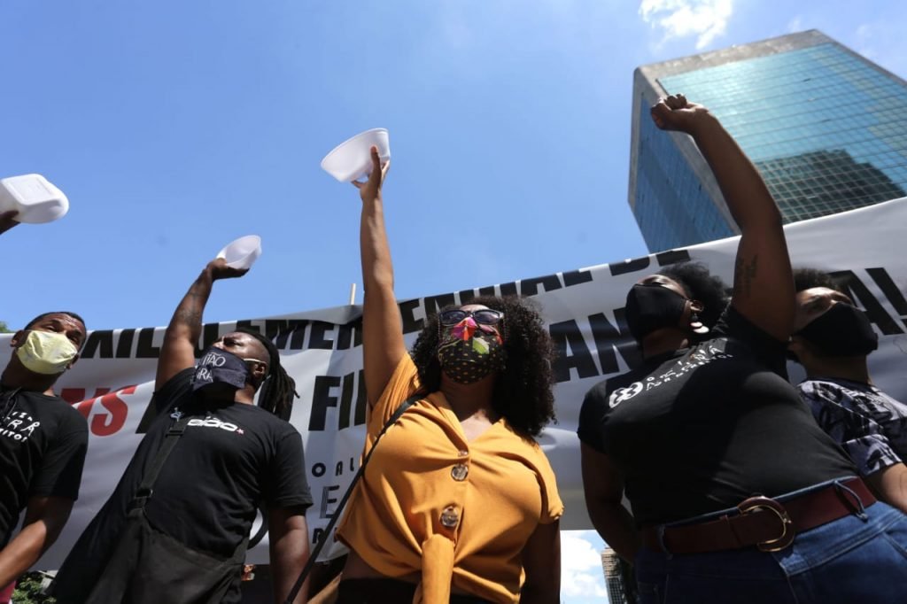 coalização negra protesto