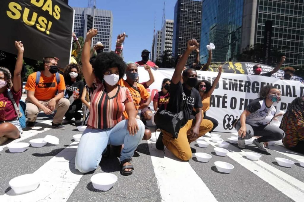 coalização negra protesto