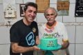Vereador Cabo Senna (Patriota/GO) e pai Eduardo Soares, que morreu de Covid