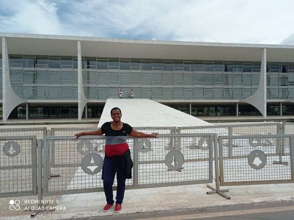 Madalena Gordiano em Brasilia 02 - Palácio do Planalto