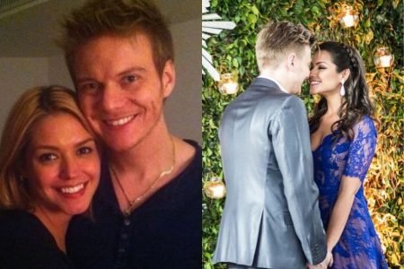 Thais Fersoza e Michel Teló - Antes e Depois - Primeira foto juntos