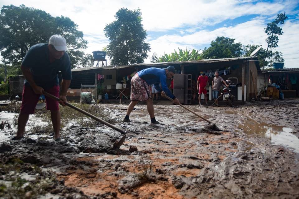 Inundação na Vila Cauhy