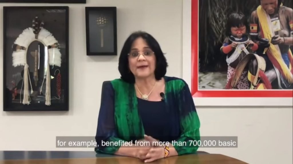 Ministra da Mulher, Damares Alves, na 46ª sessão do Conselho de Direitos Humanos da Organização das Nações Unidas (ONU)