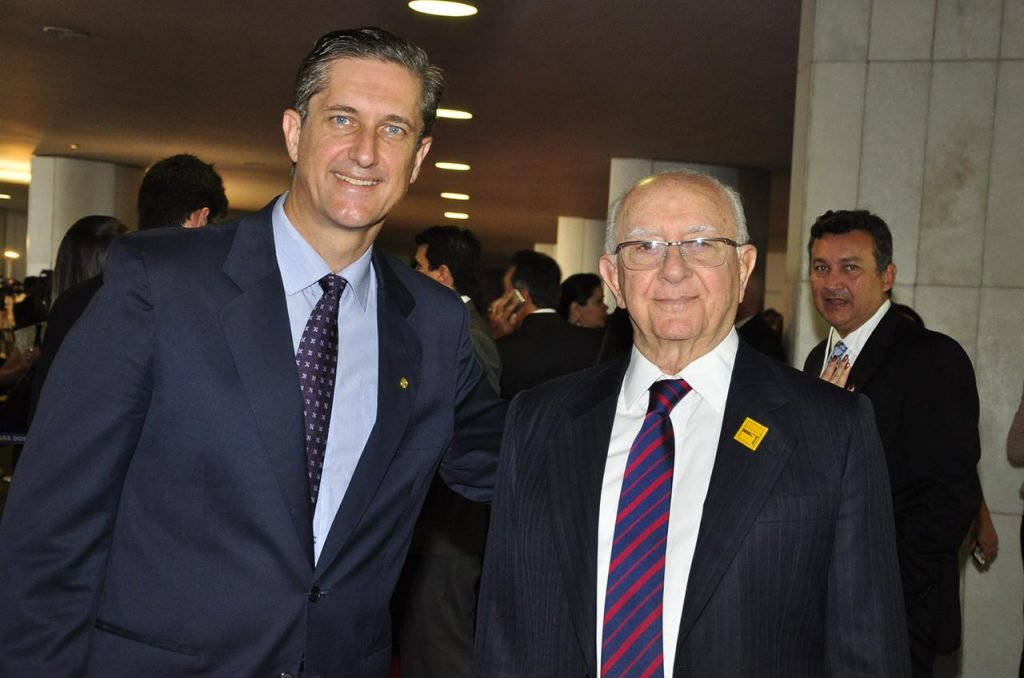 Rogério Rosso e Roberto Curi
