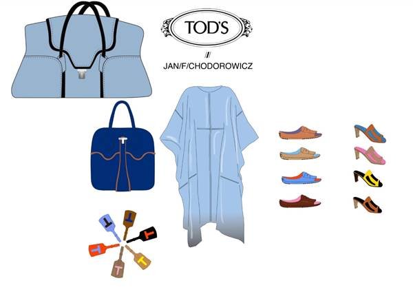 Esboço de Jan Chorodovicz para o projeto Tod's Legacy
