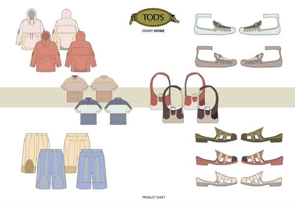 Esboço de Jimmy Howe para o projeto Tod's Legacy