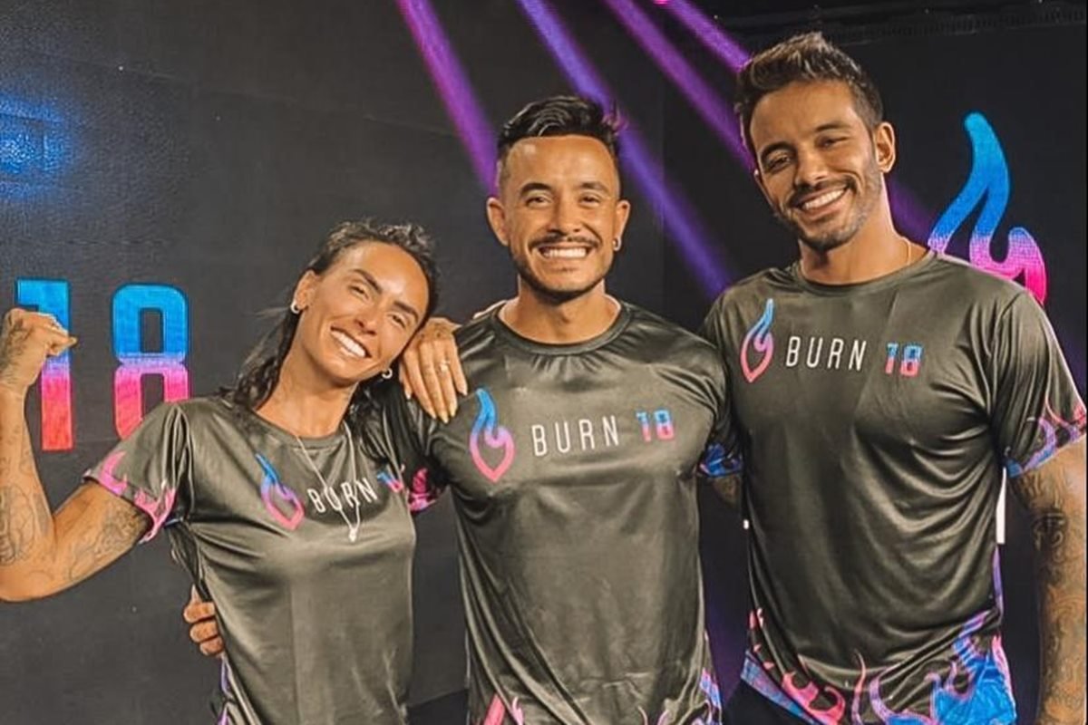 Equipe Burn18 - Clara Maia, Talles Sucesso e André Coelho