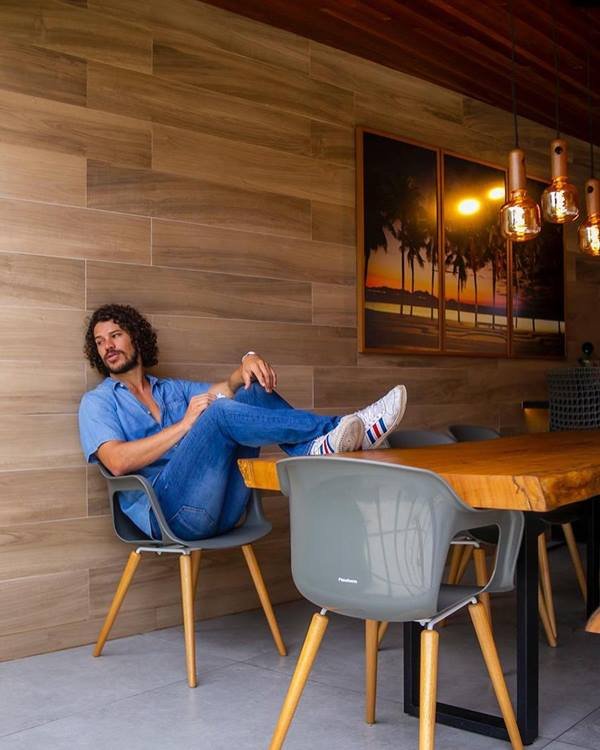 José Loreto obra da área gourmet