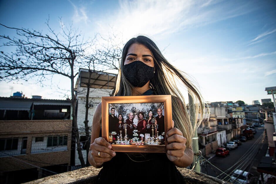 Thamires da Silva Netto, teve a família destruída pela Covid-19